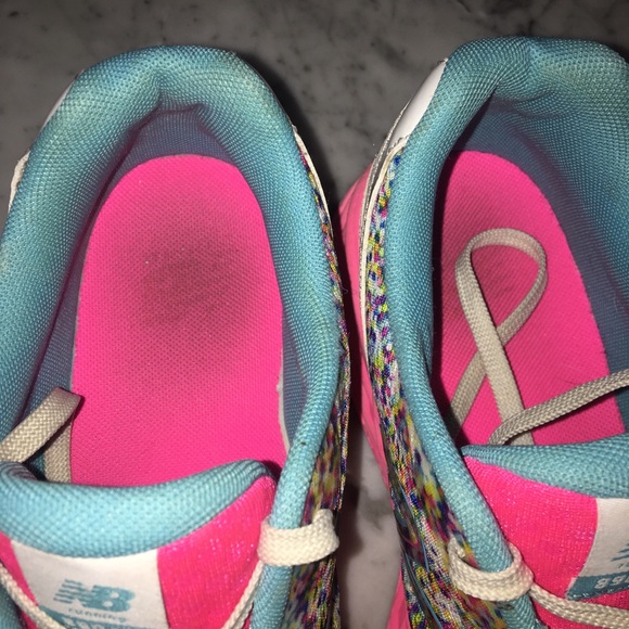 New Balance Girls Confetti Sneakers - Picture 5 of 5